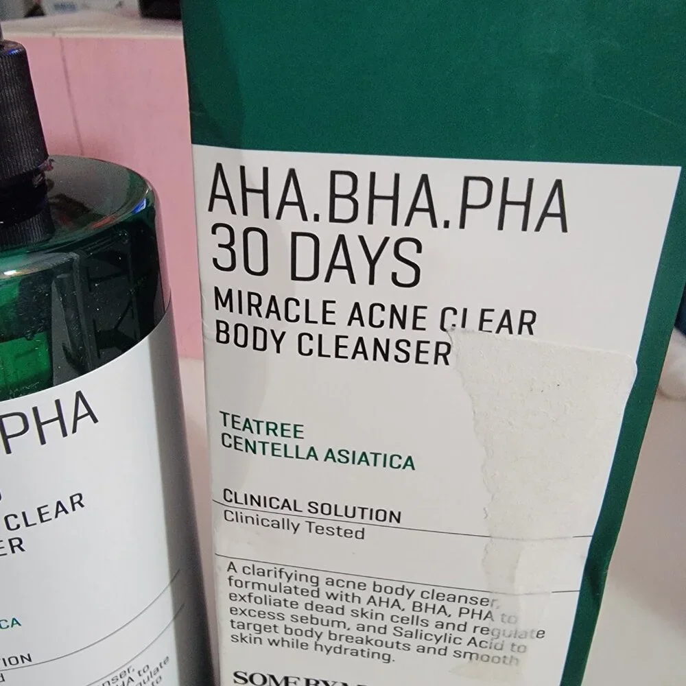 SOMEBYMI Miracle Acne Clear Body Cleanser AHA, BHA, PHA Exp 2028